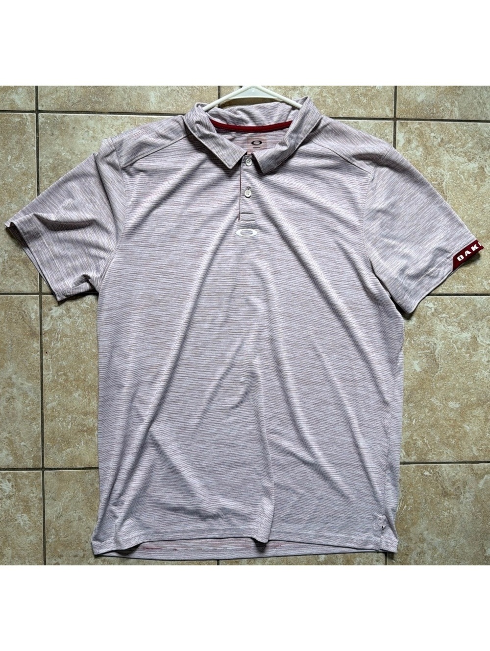 XL - Men - Oakley Regular Fit Golf Polo Shirt